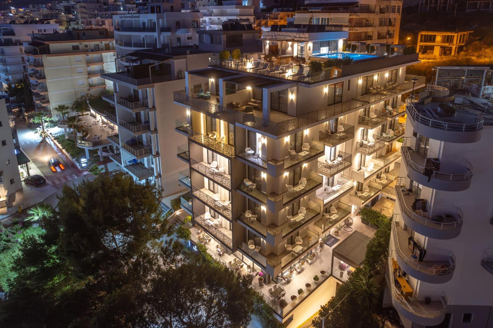 Glow Boutique Hotel & Suites Saranda Zewnętrze zdjęcie